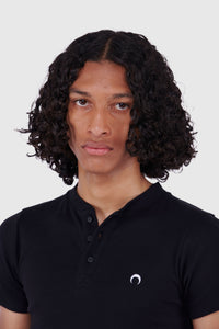 Organic Cotton Button Up Henley