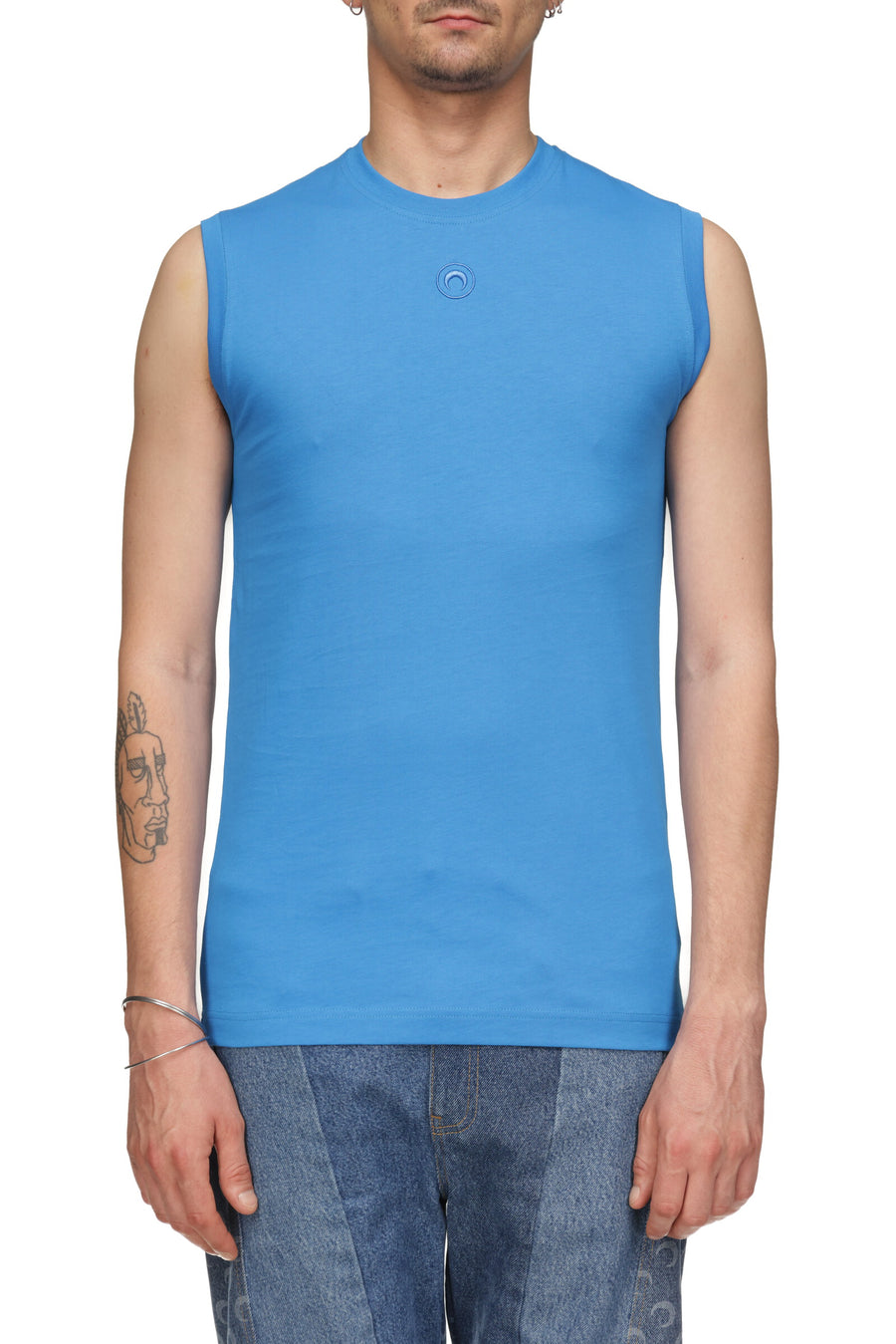 ORGANIC COTTON JERSEY PLAIN TANK TOP