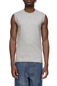 ORGANIC COTTON JERSEY PLAIN TANK TOP