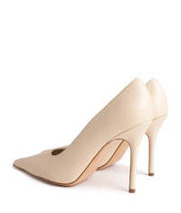 AMELIA CALF LEATHER IN IVORY