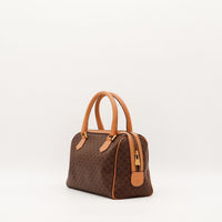 Sac Céline Boston Macadam profil zip doré occasion authentique — AMANA Vintage