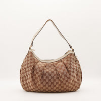 Sac Gucci Sukey vue arrière toile monogrammée occasion authentique — AMANA Vintage