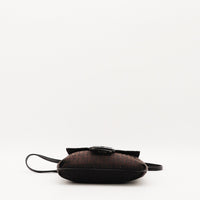 Mini sac Fendi Zucchino vue de dessus fermoir FF occasion authentique — AMANA Vintage