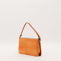 Pochette Louis Vuitton Vernis bronze vue trois quarts occasion authentique — AMANA Vintage