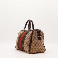 Sac Gucci Joy Boston Web vue de trois quarts angle droit occasion — AMANA Vintage