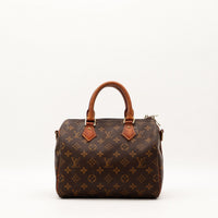 Sac Louis Vuitton Speedy 25 toile Monogramme vue de face occasion authentique — AMANA Vintage