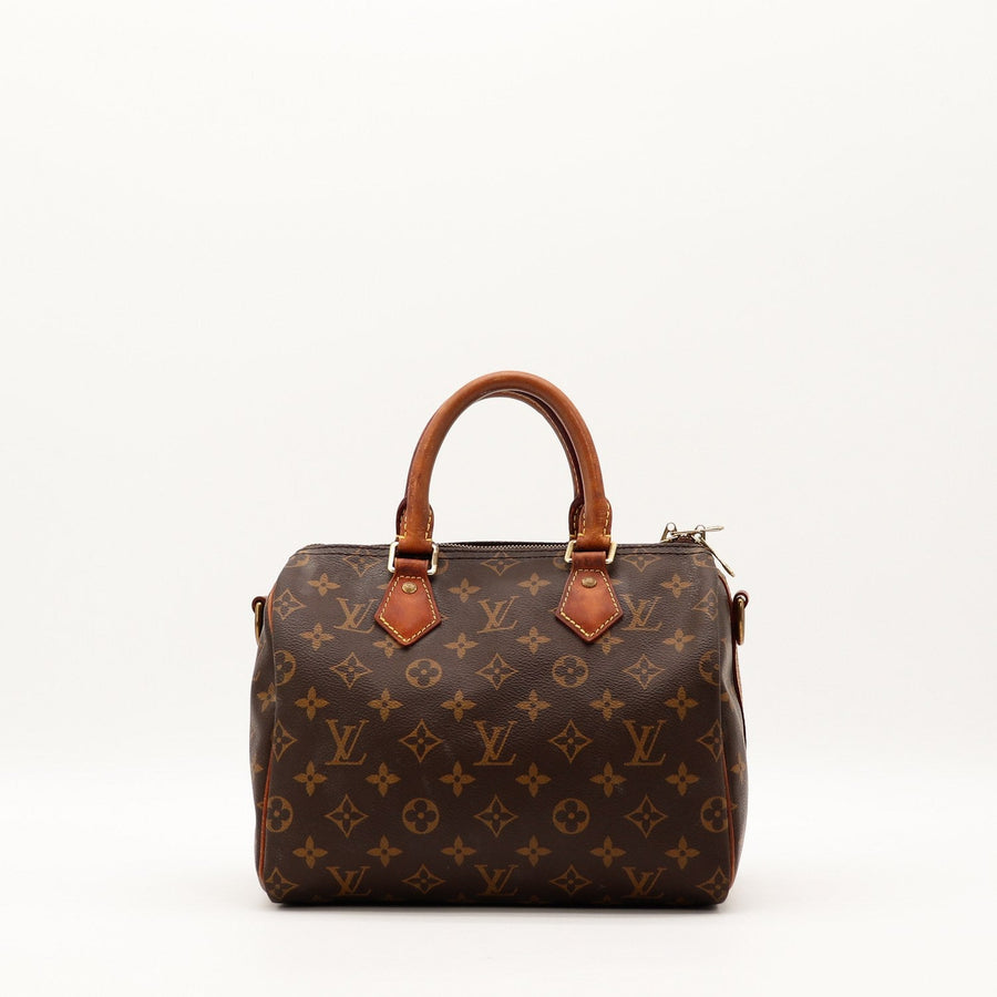 Sac Louis Vuitton Speedy 25 toile Monogramme vue de face occasion authentique — AMANA Vintage