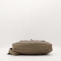 Fond du sac Gucci Indy Hobo cuir taupe occasion authentique — AMANA Vintage