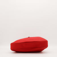Fond Hobo Hermès cuir rouge vue de dessous — AMANA Vintage