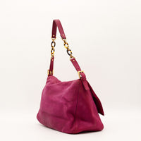 Sac Fendi Mia vue de côté chaîne écaille occasion authentique — AMANA Vintage