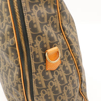Détail anneau D-Ring cuir camel sac Boston Dior Trotter — AMANA Vintage