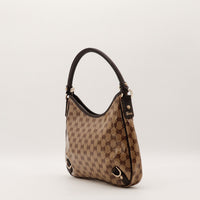 Sac Gucci Hobo profil anse cuir marron occasion authentique — AMANA Vintage
