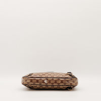 Sac Gucci Hobo vue du dessous toile enduite occasion authentique — AMANA Vintage