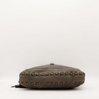 Fond du sac Gucci New Jackie cuir Guccissima tressé occasion authentique — AMANA Vintage