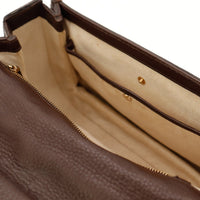 Vue trois quarts arriere sac Gucci Tote Bag Bambou bandouliere occasion — AMANA Vintage