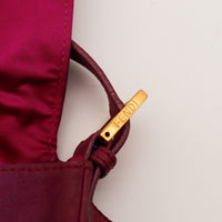 Détail attache Fendi gravée sac Mia occasion authentique — AMANA Vintage
