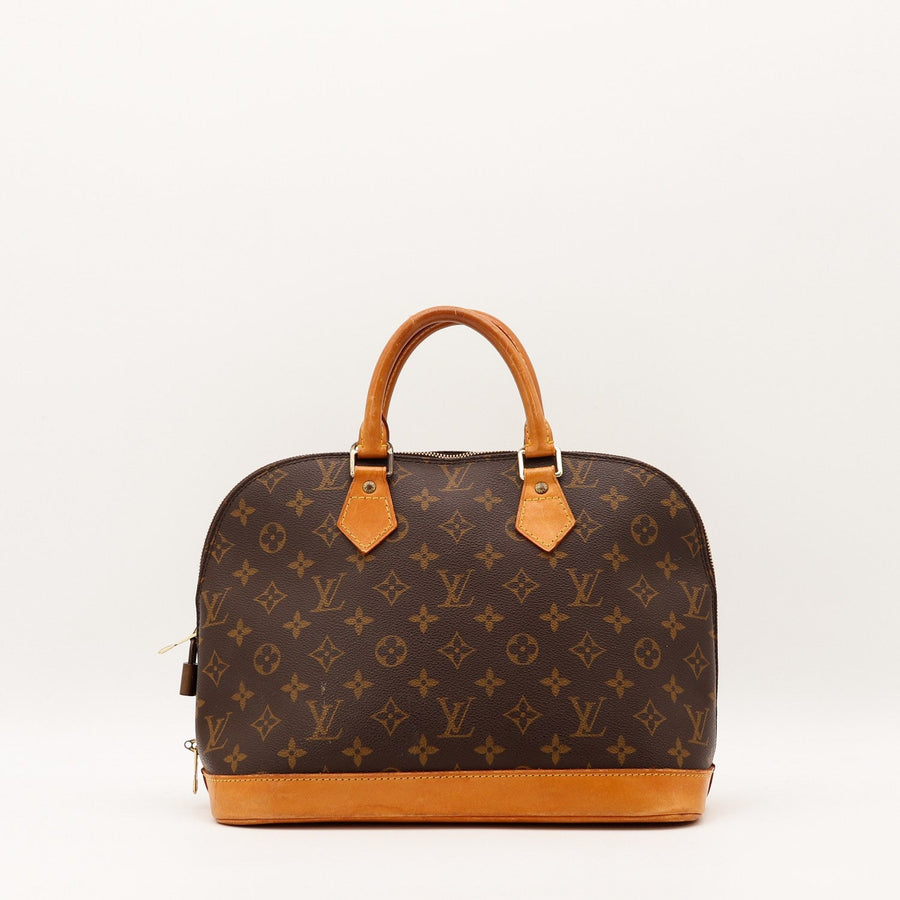 Sac Louis Vuitton Alma PM toile Monogram vue de face occasion authentique — AMANA Vintage