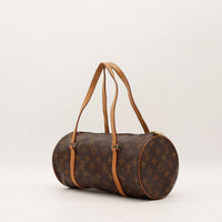 Louis Vuitton Papillon 30 toile Monogram vue de côté occasion authentique — AMANA Vintage