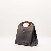Louis Vuitton Roxbury Drive Vernis noir vue de trois quarts droit occasion — AMANA Vintage