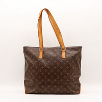 Sac Louis Vuitton Cabas Mezzo vue arriere toile Monogramme occasion — AMANA Vintage