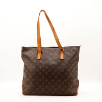 Sac Louis Vuitton Cabas Mezzo toile Monogram vue de face occasion authentique — AMANA Vintage