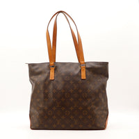 Sac Louis Vuitton Cabas Mezzo toile Monogram vue de face occasion authentique — AMANA Vintage
