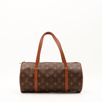 Sac Louis Vuitton Papillon 30 toile Monogram vue de face occasion authentique — AMANA Vintage