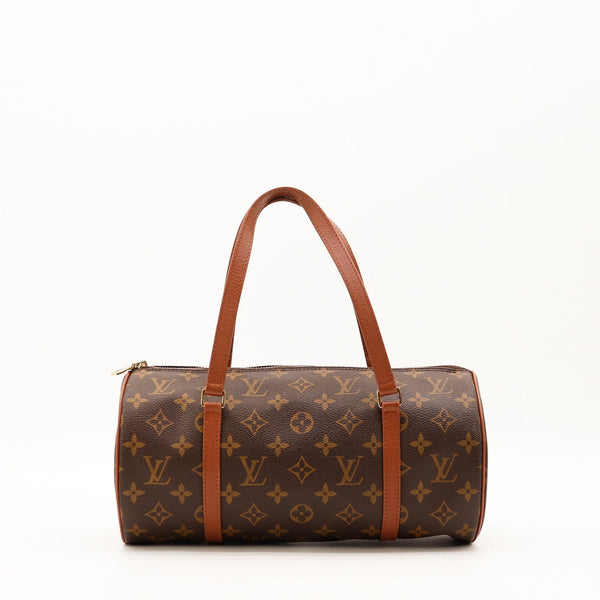 Sac Louis Vuitton Papillon 30 toile Monogram vue de face occasion authentique — AMANA Vintage