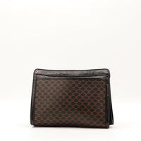 Pochette Céline Macadam vue arrière toile enduite occasion authentique — AMANA Vintage