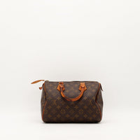Louis Vuitton Speedy 25 vue de dos toile Monogram — AMANA Vintage