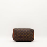 Louis Vuitton Speedy 25 vue du fond toile Monogram occasion — AMANA Vintage