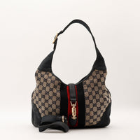 Gucci New Jackie ouvert avec sangle détachable vue avant occasion — AMANA Vintage