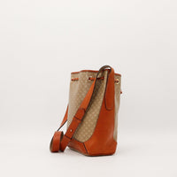 Celine Seau Macadam vue de trois quarts flanc gauche bandouliere occasion — AMANA Vintage