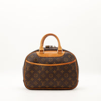Sac Louis Vuitton Trouville toile Monogramme vue de face occasion authentique — AMANA Vintage