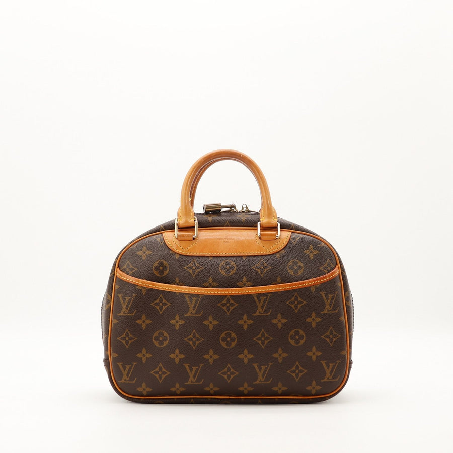 Sac Louis Vuitton Trouville toile Monogramme vue de face occasion authentique — AMANA Vintage