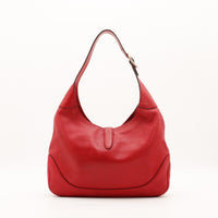 Sac Gucci New Jackie cuir rouge vue de dos occasion authentique — AMANA Vintage