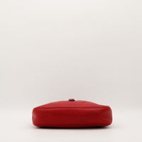 Sac Gucci New Jackie cuir rouge vue du fond — AMANA Vintage