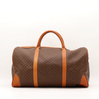 Face arrière sac Boston Céline Macadam marron occasion — AMANA Vintage