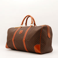 Céline Boston Macadam vue trois quarts côté droit sac de voyage vintage — AMANA Vintage
