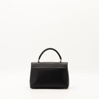 Sac Celine Triomphe Teen vue de dos cuir noir occasion authentique — AMANA Vintage