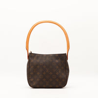 Sac Louis Vuitton Looping MM toile Monogram vue de face occasion authentique — AMANA Vintage