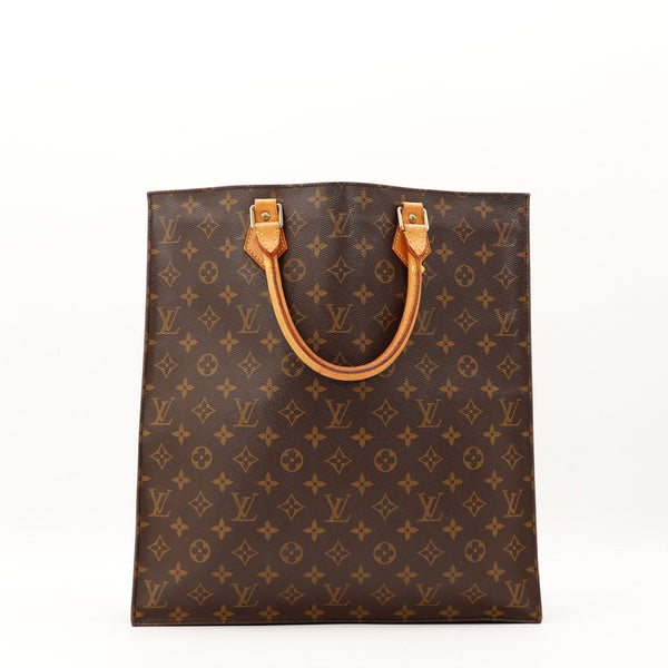 Sac Plat Louis Vuitton Toile Monogramme vue de face occasion authentique — AMANA Vintage