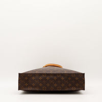 Vue du fond Sac Plat Louis Vuitton toile Monogramme — AMANA Vintage