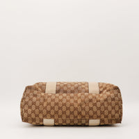 Fond sac Gucci Tote Bamboo toile GG Canvas occasion — AMANA Vintage