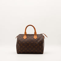 Sac Louis Vuitton Speedy 25 Toile Monogram vue de face occasion authentique — AMANA Vintage