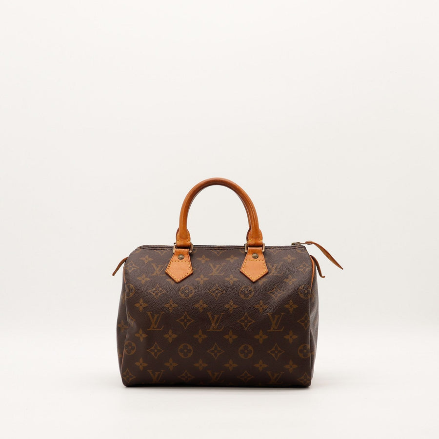 Sac Louis Vuitton Speedy 25 Toile Monogram vue de face occasion authentique — AMANA Vintage