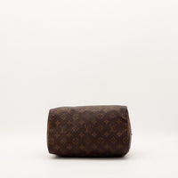 Fond Louis Vuitton Speedy 25 Toile Monogram vue du dessous — AMANA Vintage
