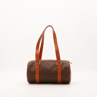Sac Céline Papillon Macadam vue arrière toile monogrammée occasion authentique — AMANA Vintage