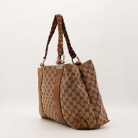 Sac Gucci Tote Bag Bamboo profil arrière occasion authentique — AMANA Vintage