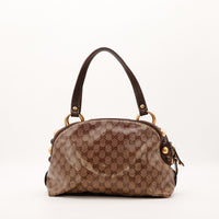 Sac Gucci Babouska médaillon cœur vue de face occasion authentique — AMANA Vintage